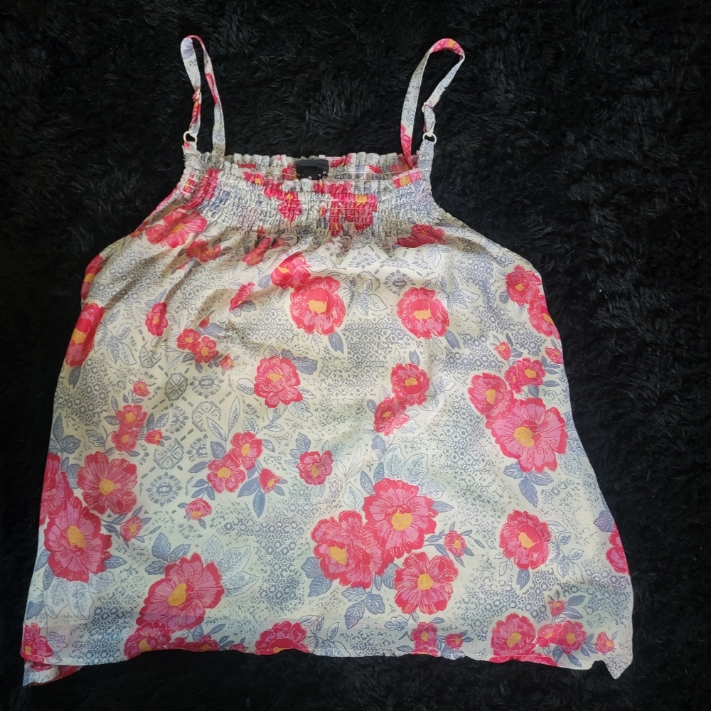 Torrid Floral Bliuse Tank Size 0